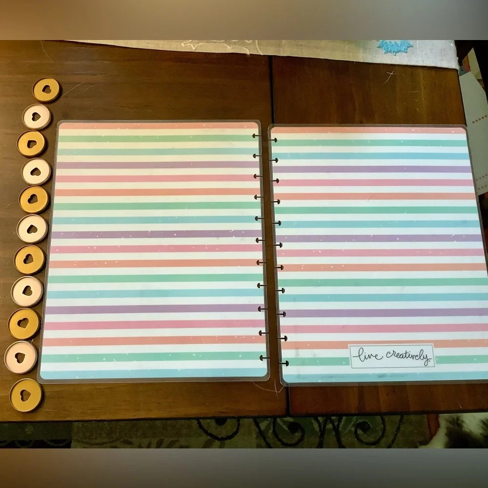 Happy Planner Teacher Cover and Discs